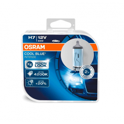 Галогеновые лампы Osram Cool Blue Intense H7